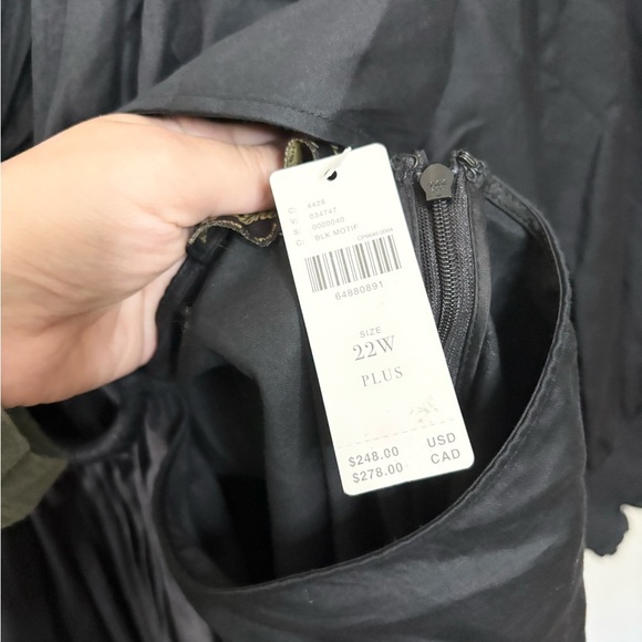 Anthropologie Karolina Cut-Out Maxi Dress Size 22 W new - Picture 4 of 8